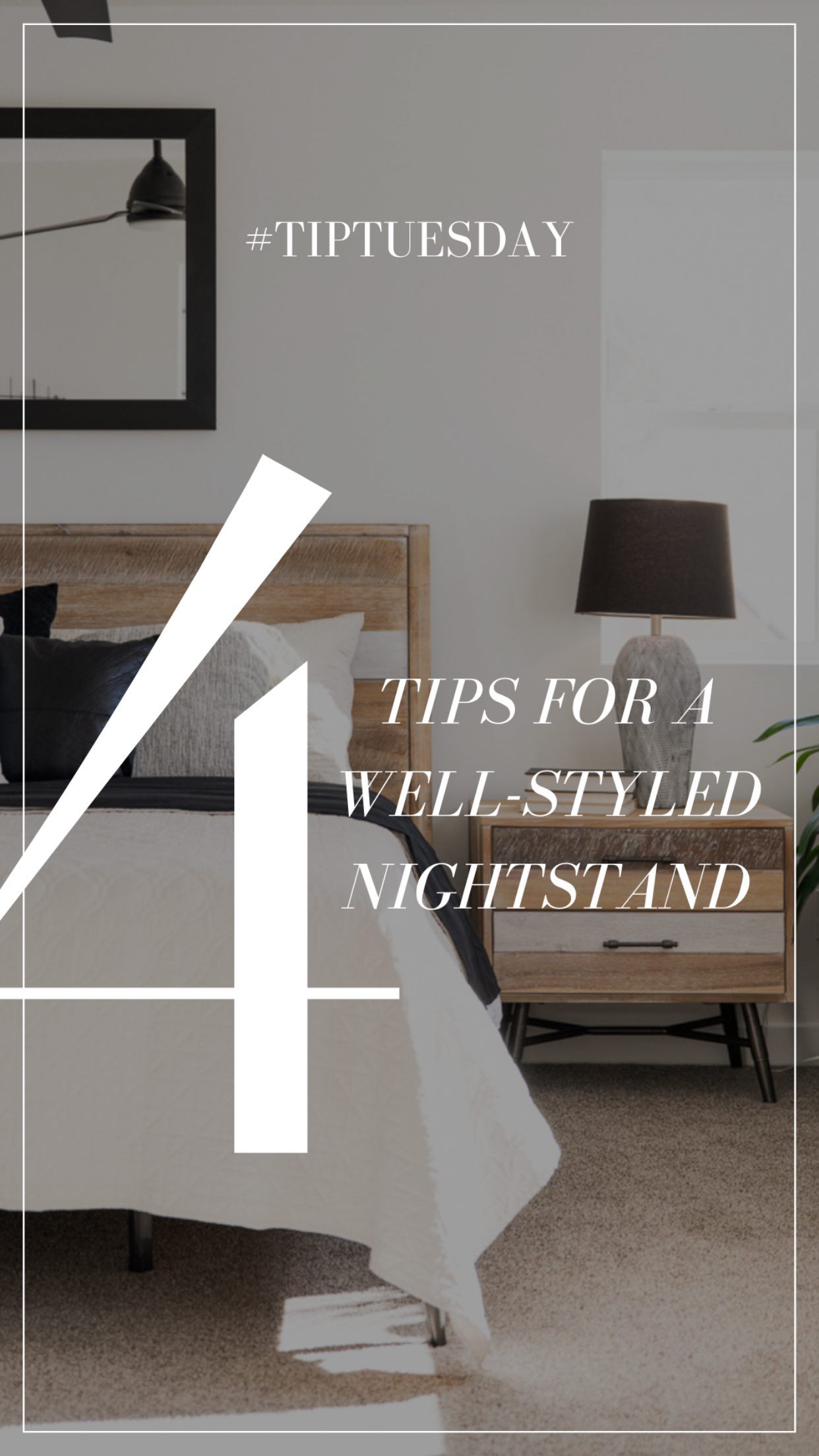 A nightstand in Summit NJ