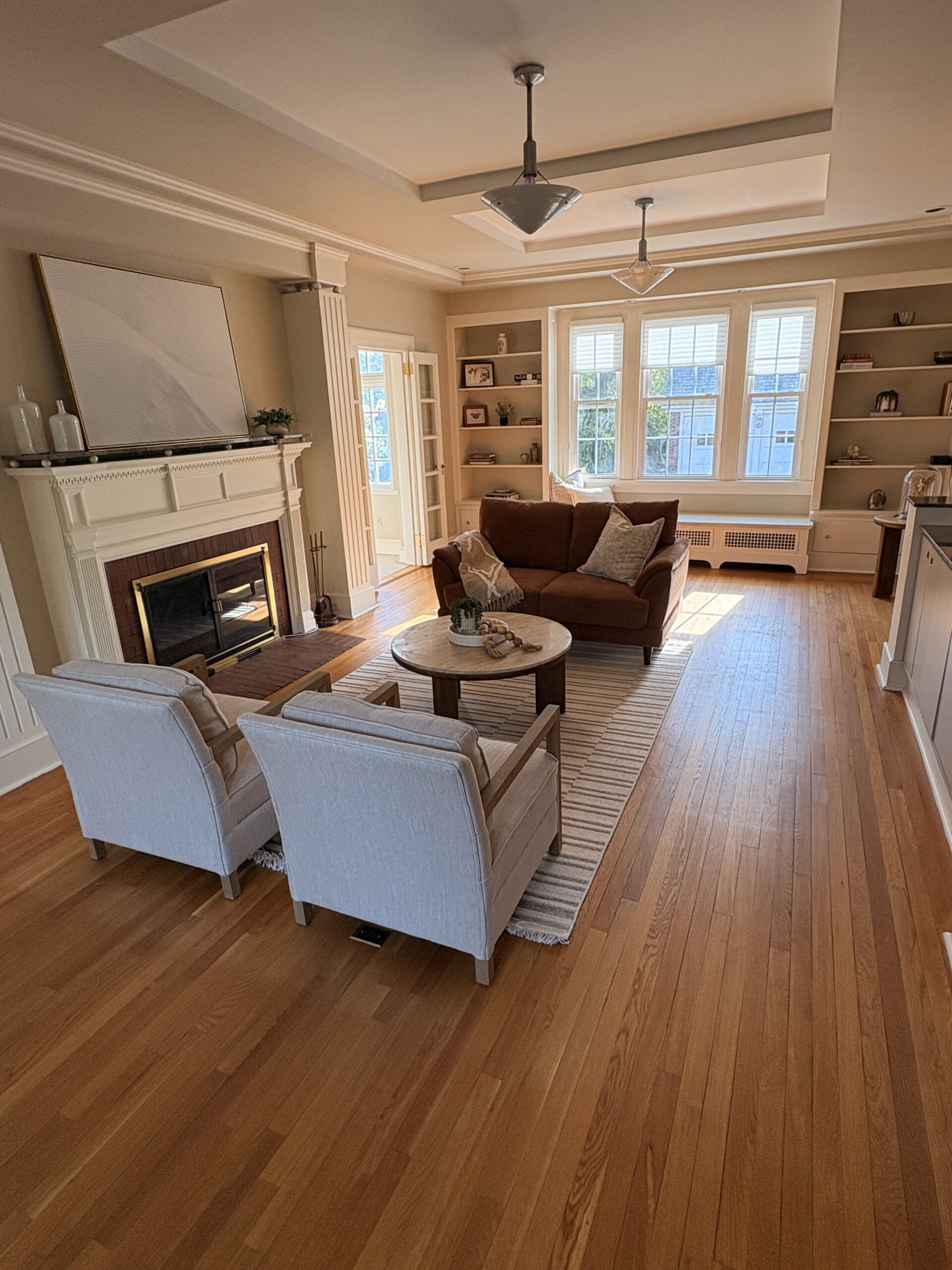 A well-staged home in Morristown, NJ