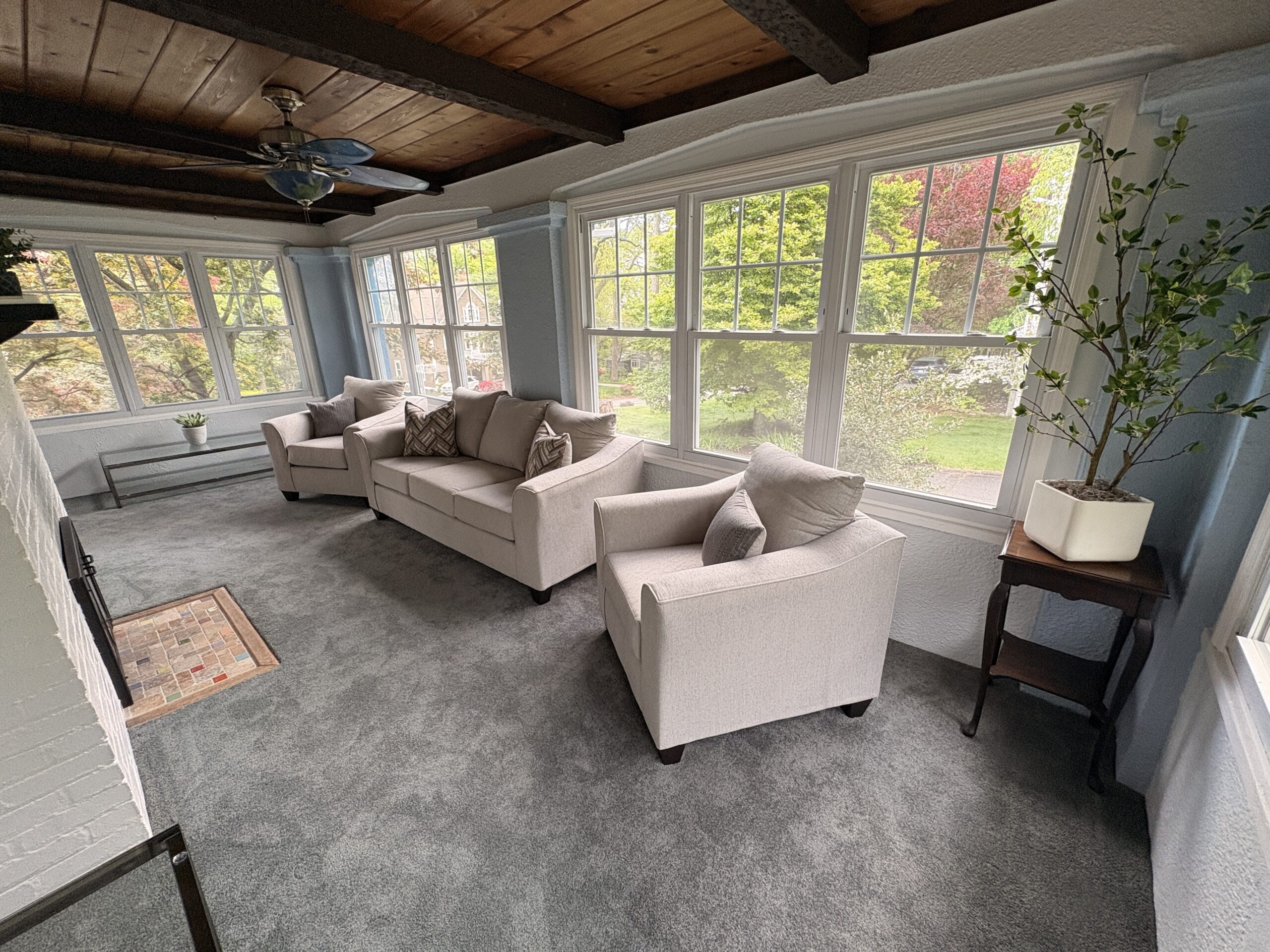 A well-staged home in Boonton, NJ