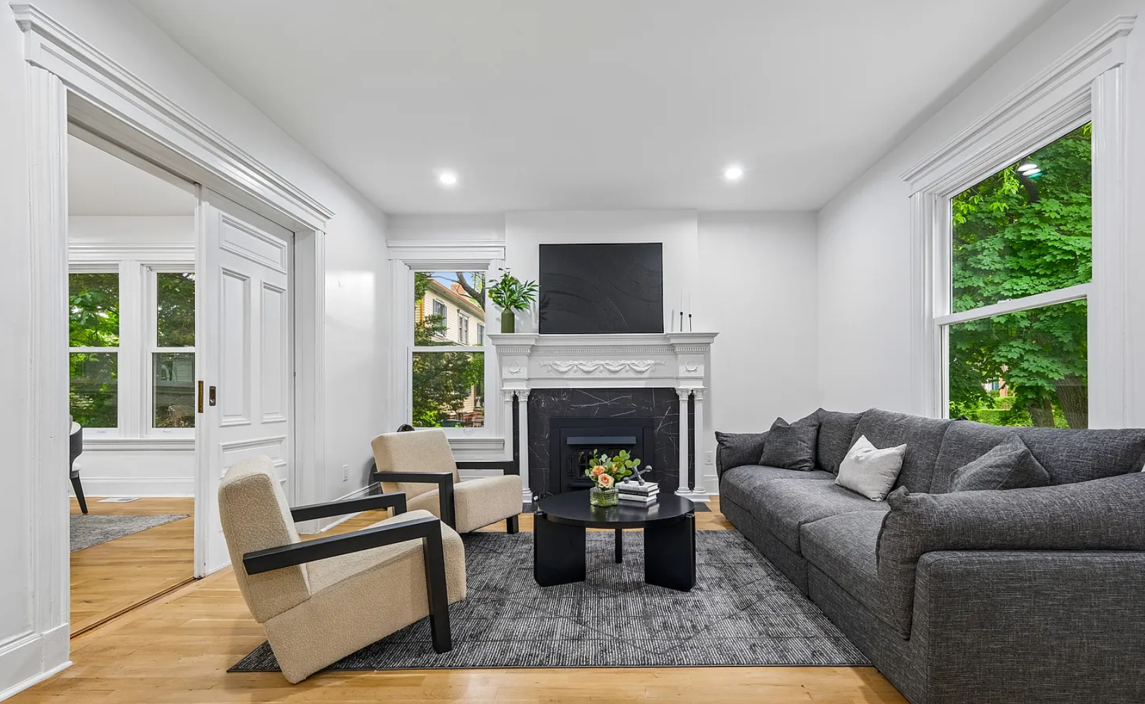 A well staged home in South Orange