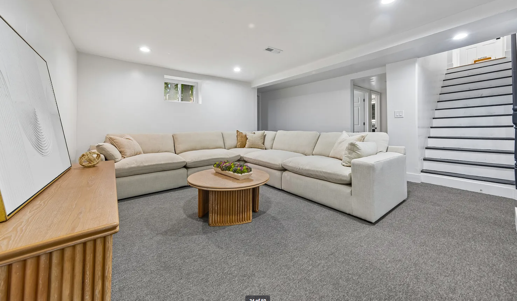 A well staged home in South Orange