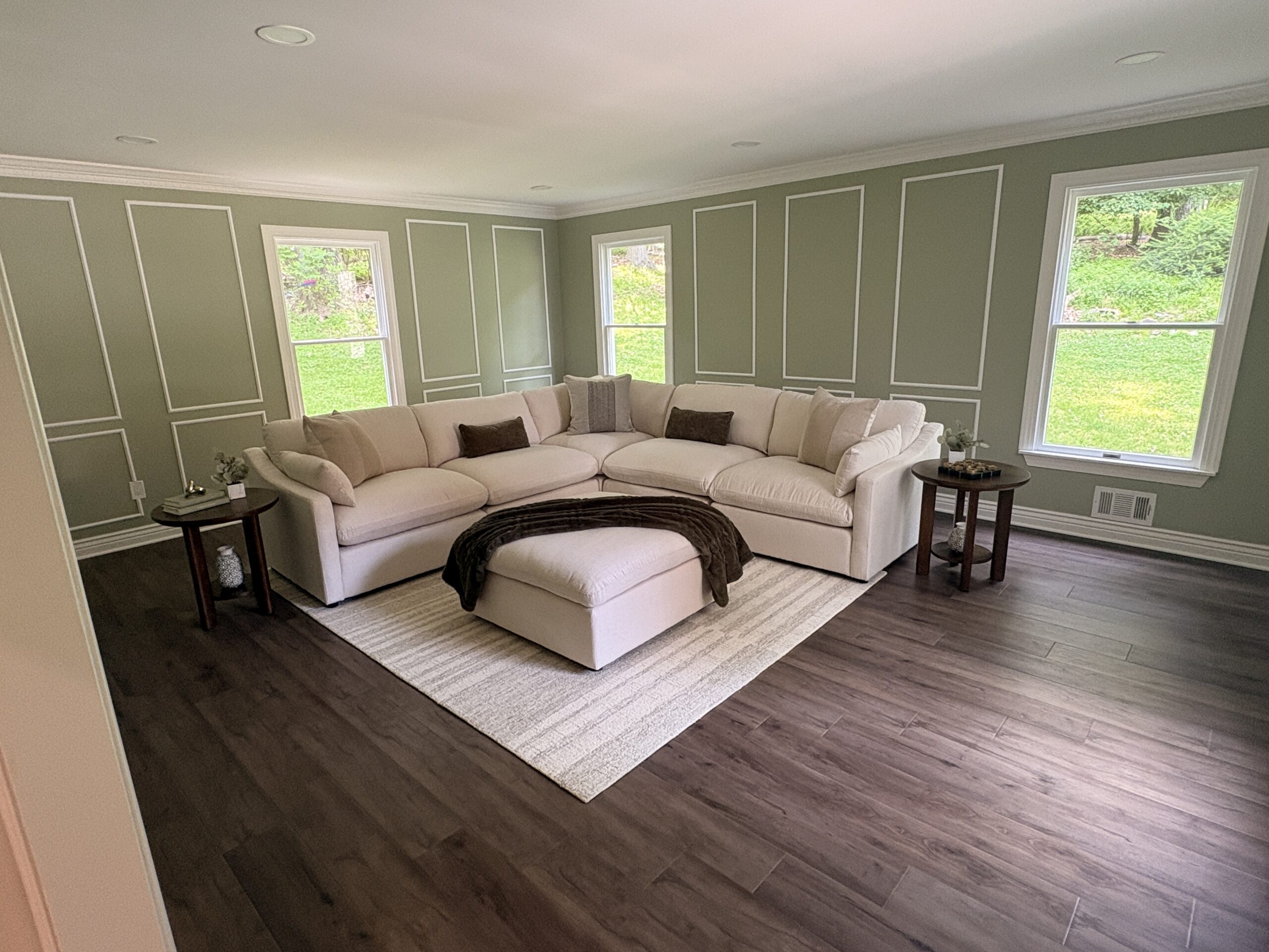 A well-staged home in Chester, NJ